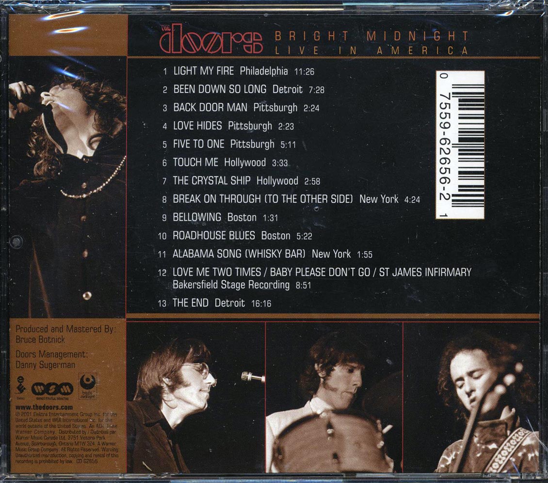 The Doors - Bright Midnight: Live In America (ltd. ed.)