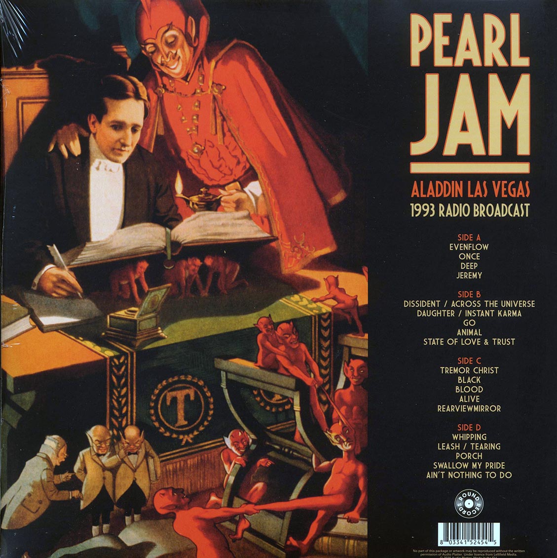 Pearl Jam - Aladdin Las Vegas 1993 Radio Broadcast (2xLP)