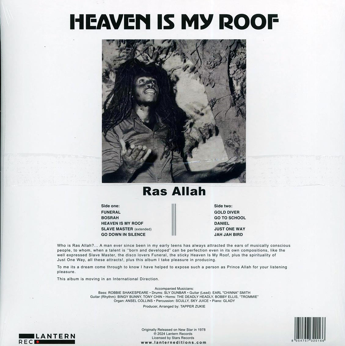 Ras Allah - Heaven Is My Roof (RSD 2024) (ltd. ed.)