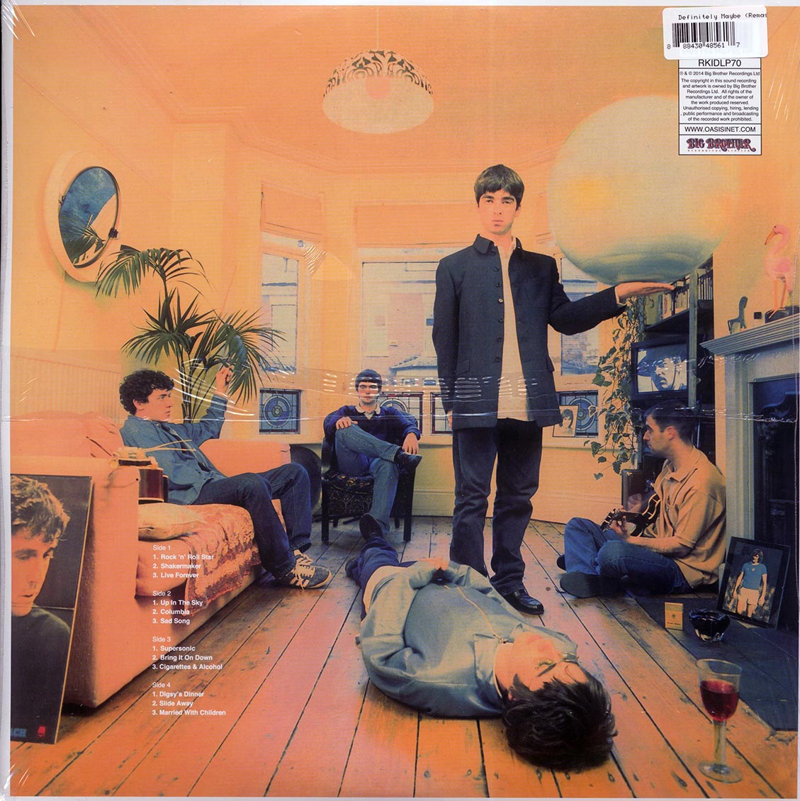 Oasis - Definitely Maybe (2xLP) (remastered)