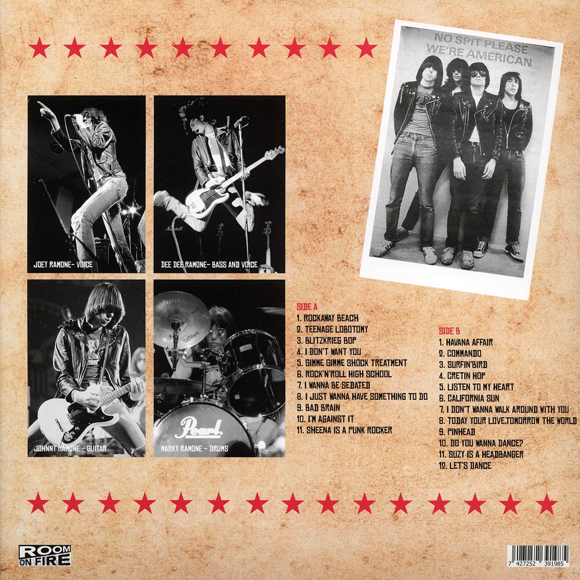 The Ramones - Live In Buffalo NY, February 8th 1979 WBUF FM Broadcast (pink vinyl)