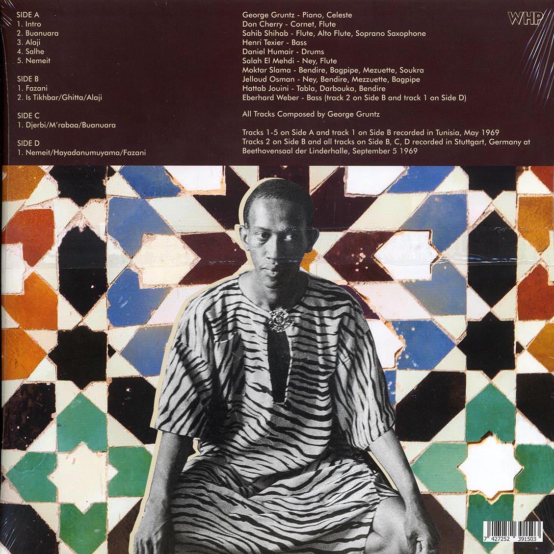 Don Cherry & George Gruntz Group - Maghreb, Croatia Live 1969 (2xLP)