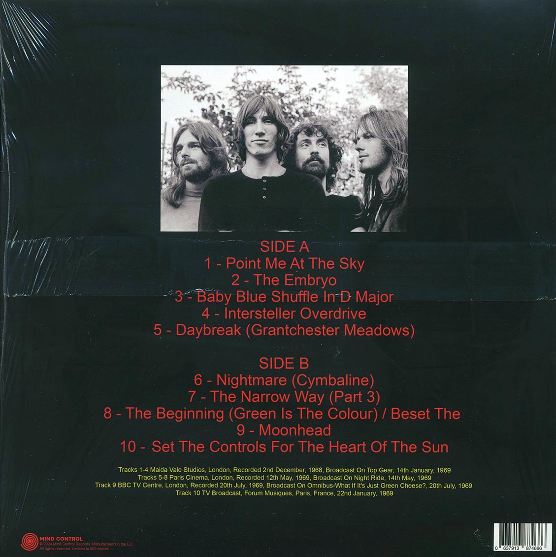 Pink Floyd - Red The Light, Dark The Night