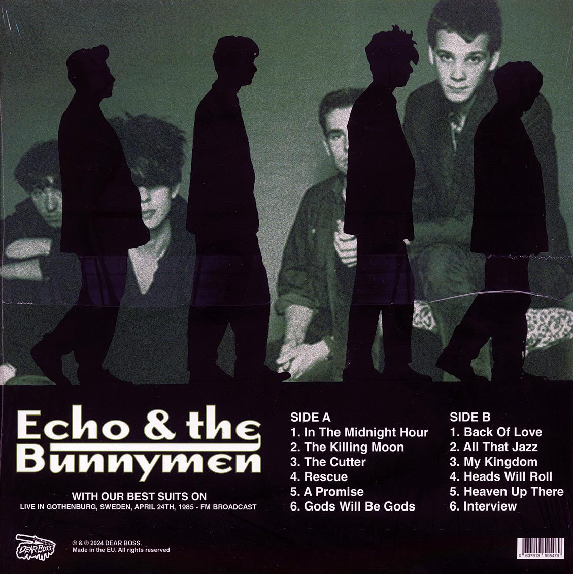 Echo & The Bunnymen - With Our Best Suits On: Live In Gothenburg, Sweden, April 24th, 1985