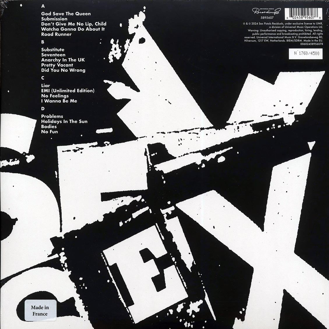 Sex Pistols - The Filth And The Fury (RSD 2024) (numbered ltd.ed.) (2xLP) (colored vinyl)