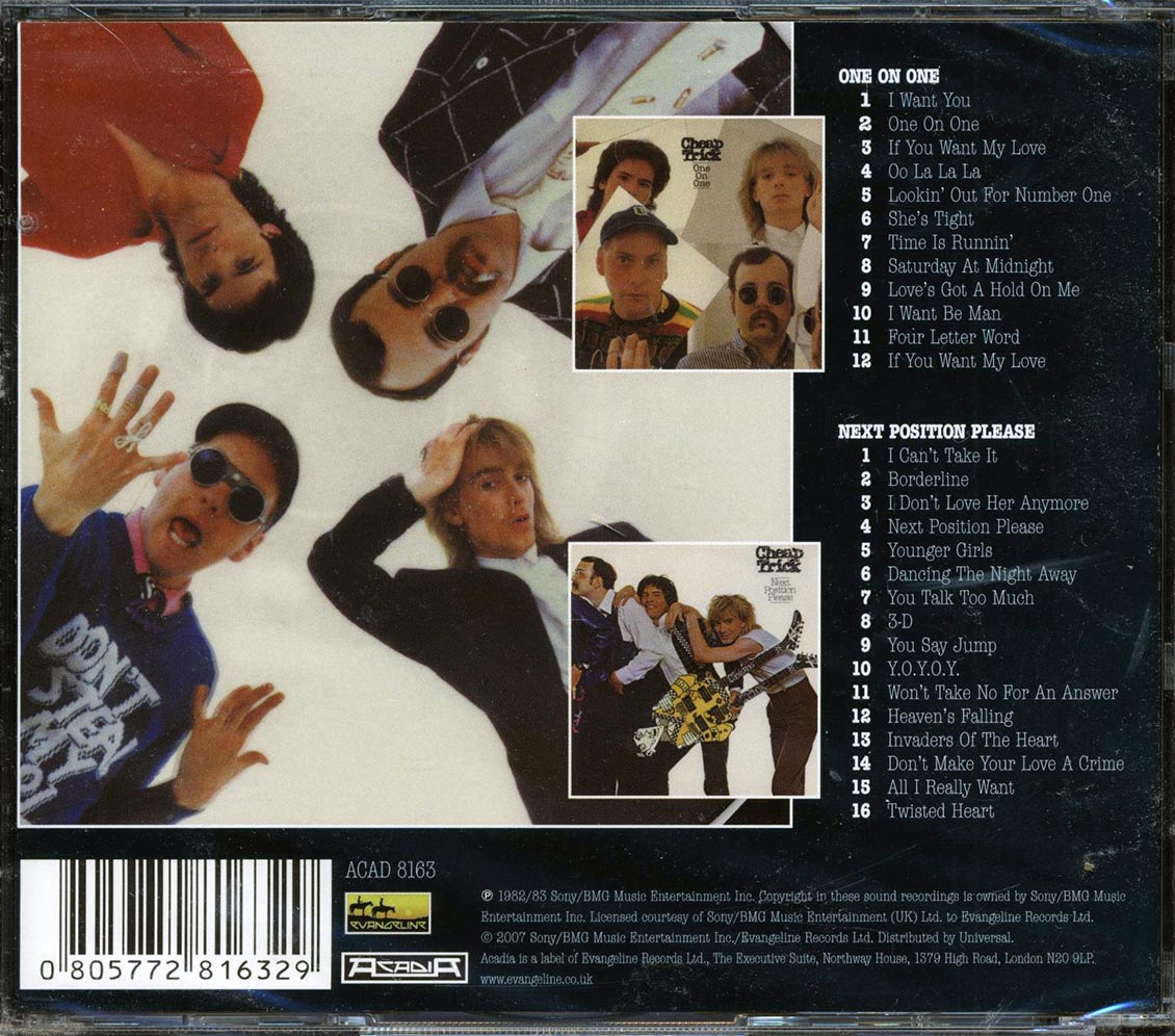 Cheap Trick - One On One + Next Position Please (2 albums on 1 CD) (28 tracks)