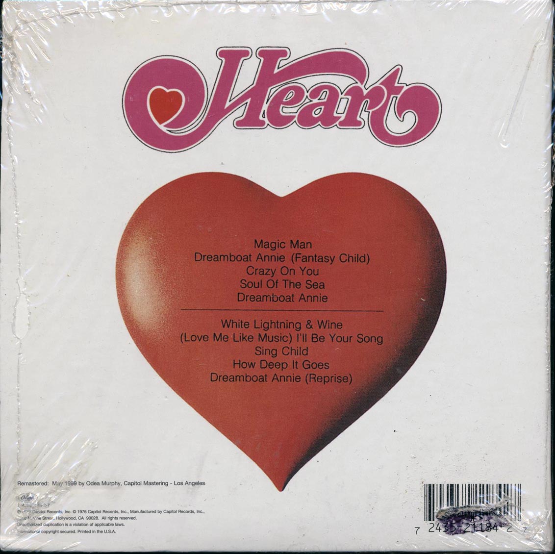 Heart - Dreamboat Annie (ltd. ed.) (deluxe mini-LP slipsleeve edition) (remastered)