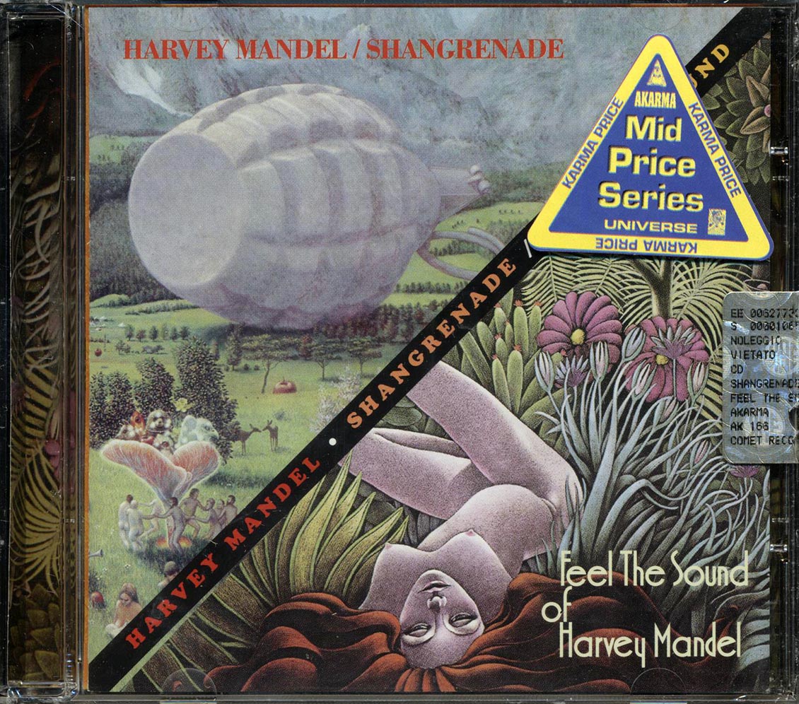 Harvey Mandel - Shangrenade + Feel The Sound Of Harvey Mandel (2 albums on 1 CD)