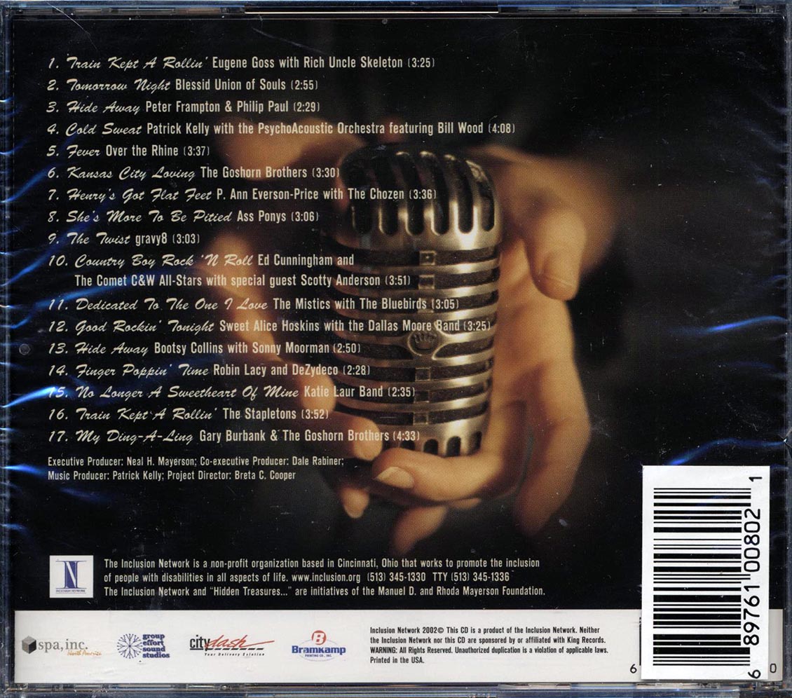 Peter Frampton, Bootsy Collins, Over The Rhine, Etc. - Hidden Treasures: Cincinnati's Tributo To King Records' Legacy: 15 Groundbreaking R&B And Country Classics