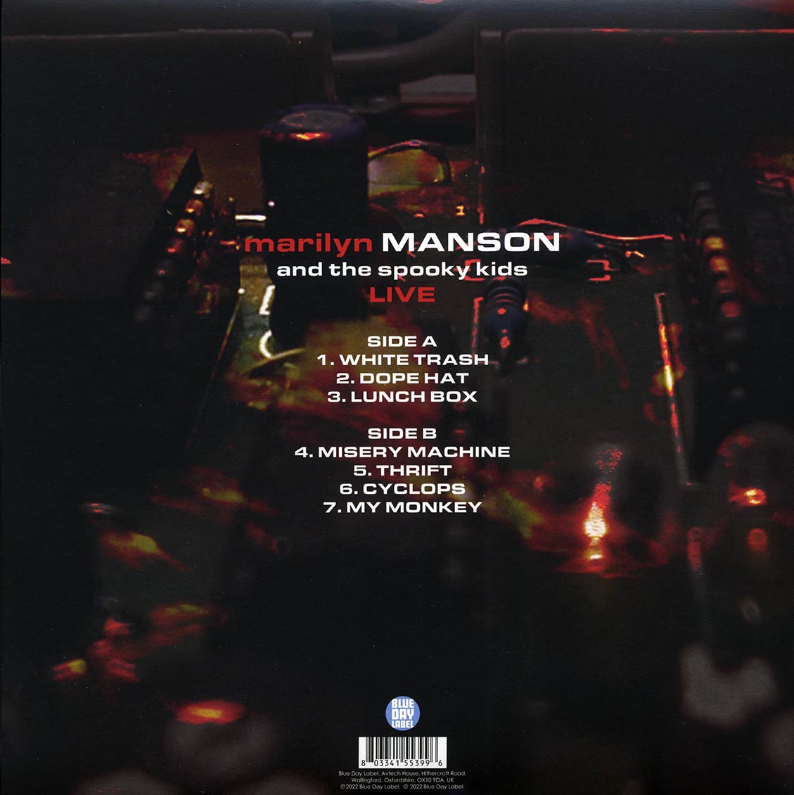 Marilyn Manson & The Spooky Kids - Live: Fort Lauderdale, Florida 1990 (ltd. ed.) (colored vinyl)