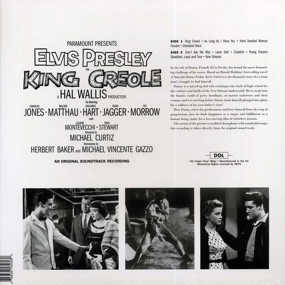 Elvis Presley - King Creole: An Original Soundtrack Recording (yellow vinyl)