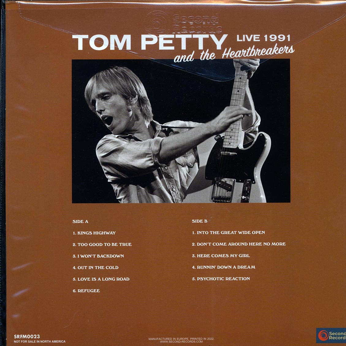 Tom Petty & The Heartbreakers - Live 1991 November 23rd The Oakland Coliseum (180g) (orange vinyl)