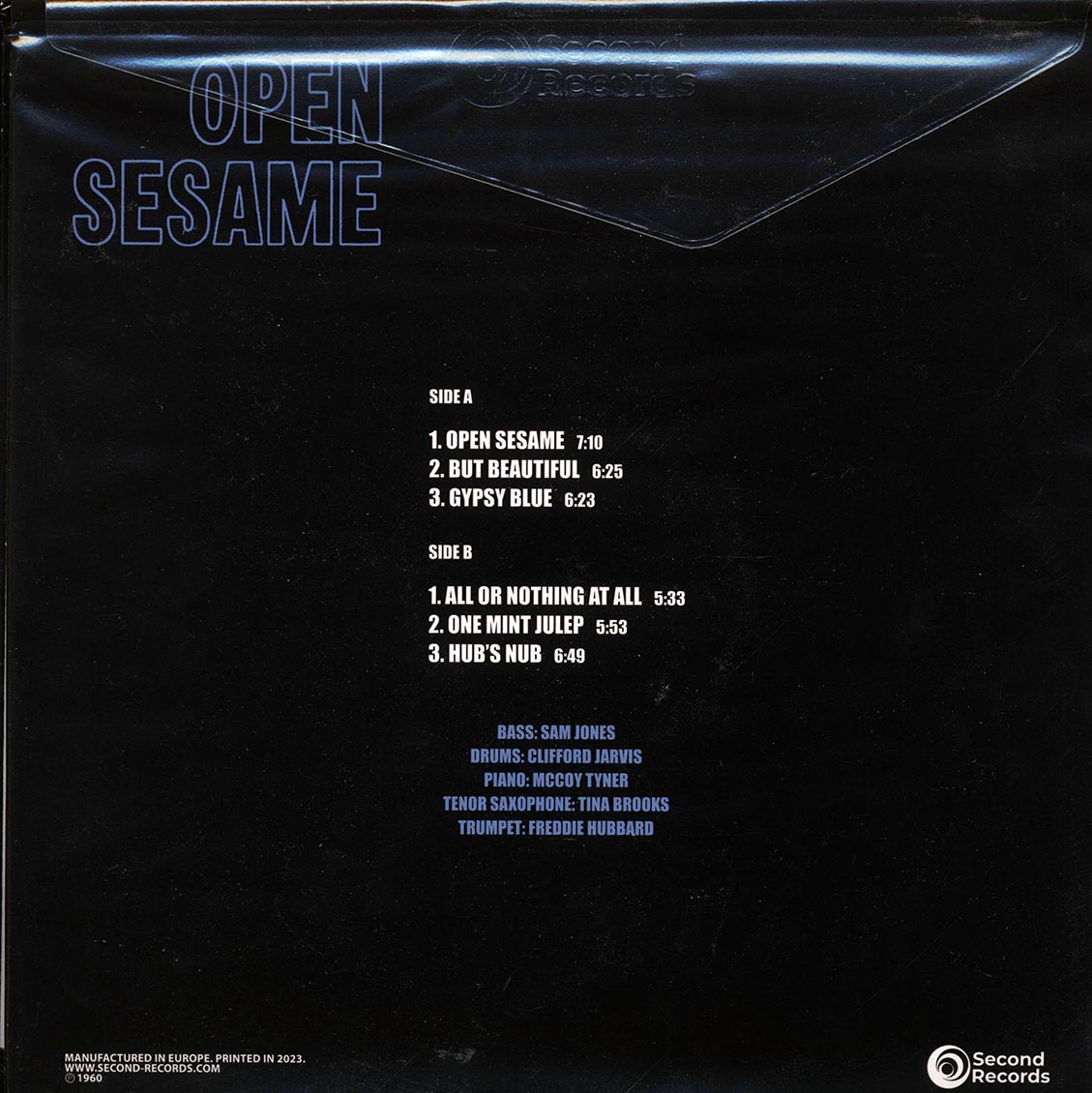 Freddie Hubbard - Open Sesame (180g) (blue vinyl)