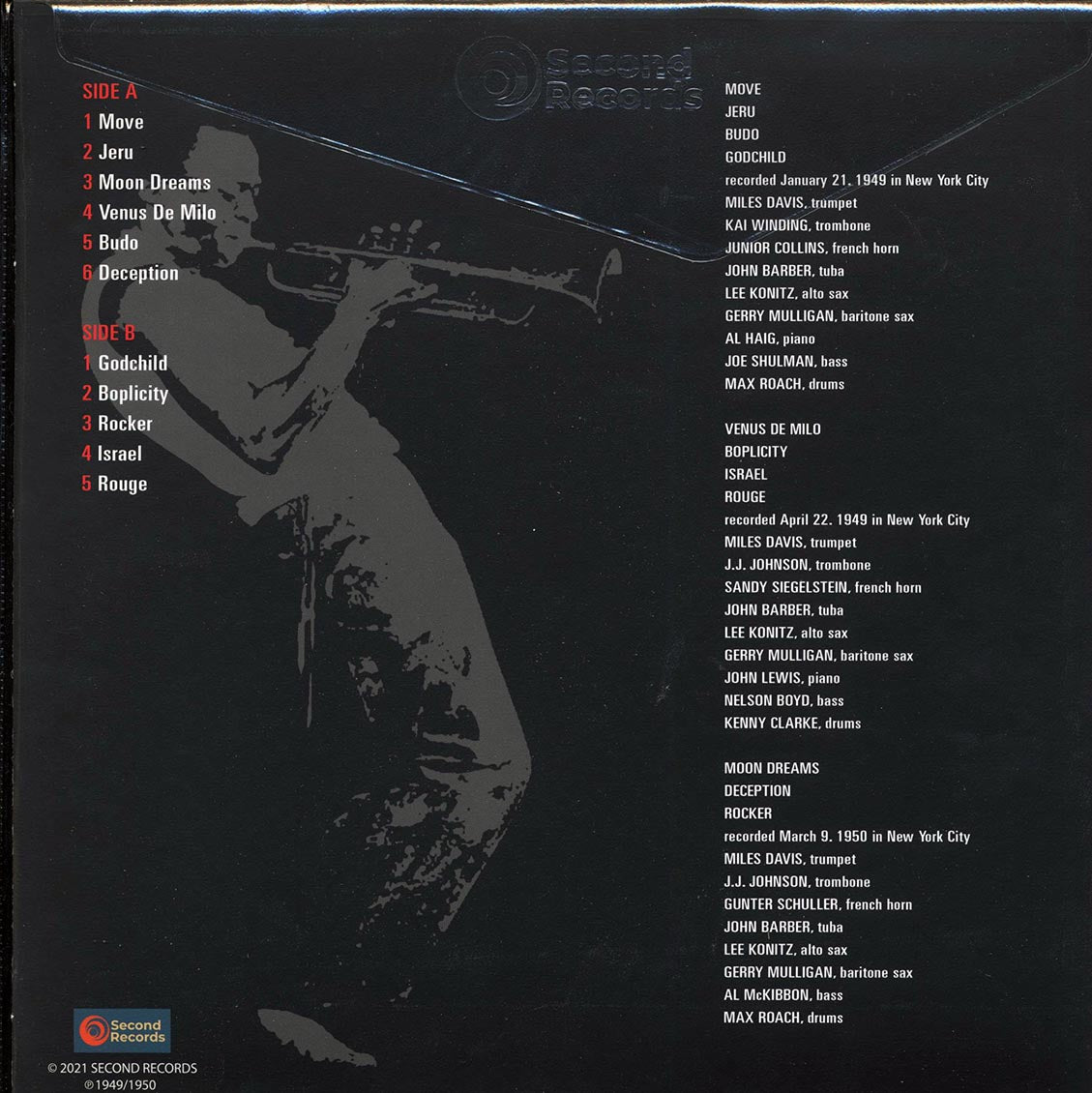Miles Davis - Birth Of The Cool (180g) (red vinyl)