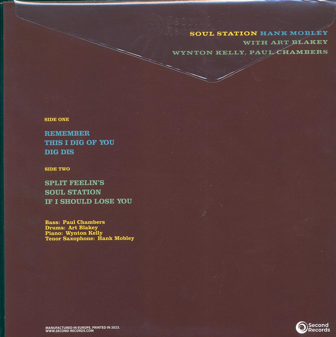 Hank Mobley - Soul Station (180g) (red vinyl)