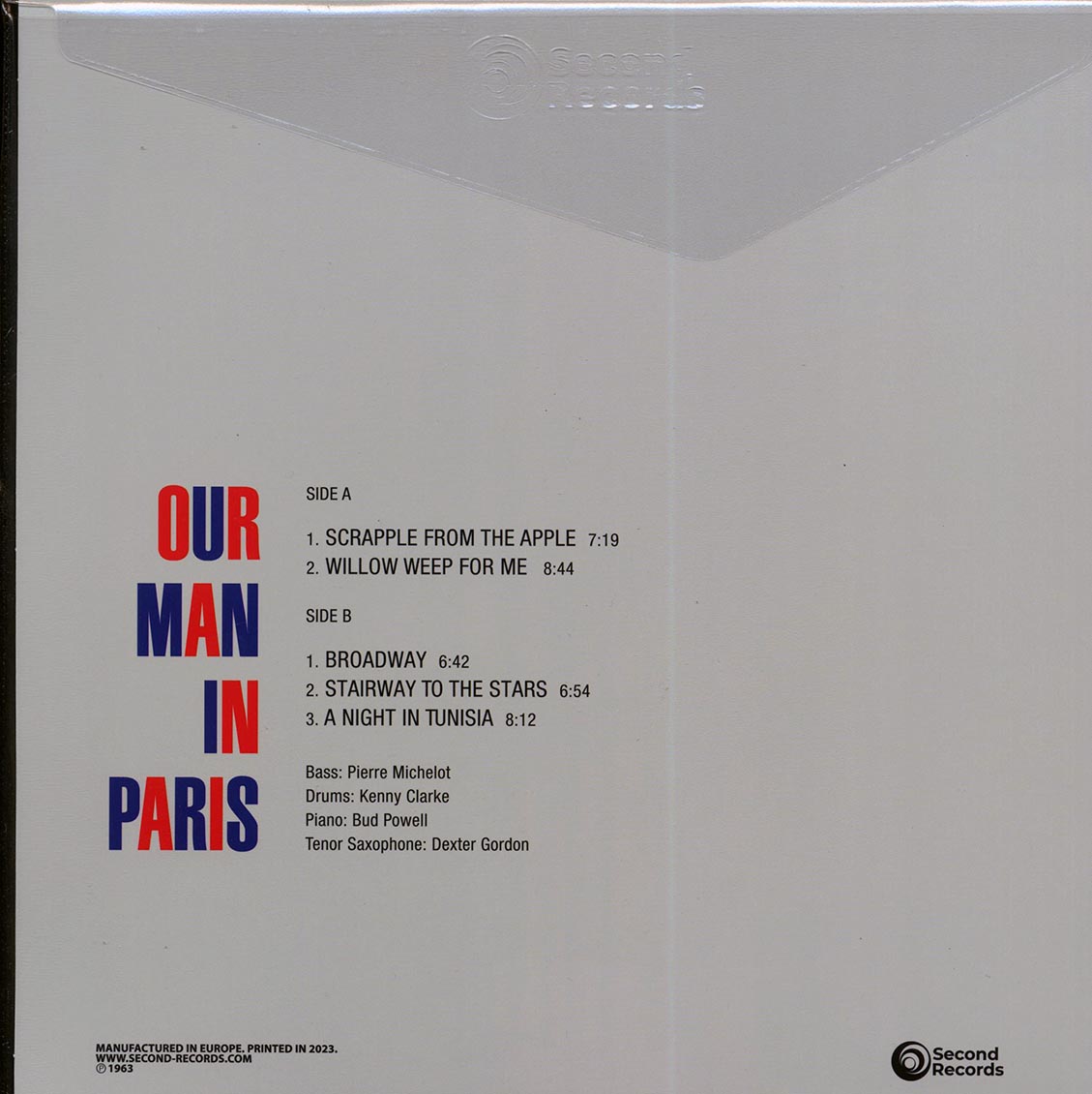 Dexter Gordon - Our Man In Paris (180g) (red vinyl)