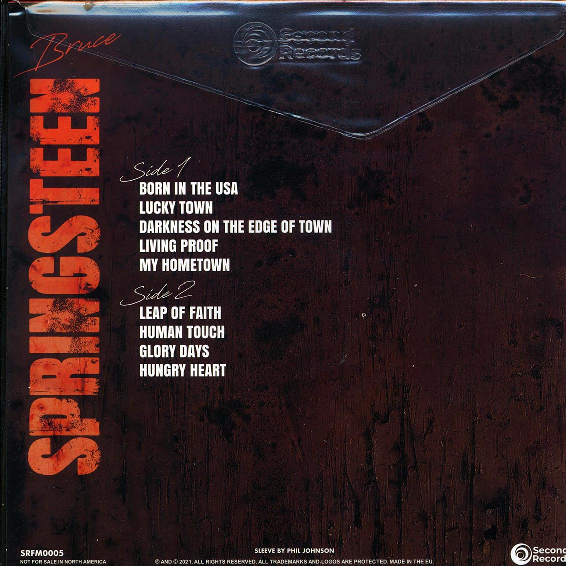 Bruce Springsteen - Live In Hollywood: Hollywood Center Studios, 5th June 1992 (180g) (clear vinyl)