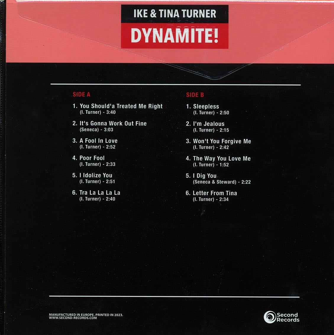 Ike & Tina Turner - Dynamite! (180g) (orange vinyl)