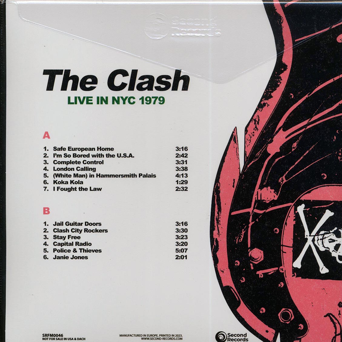 The Clash - Live In NYC 1979 (180g) (green vinyl)