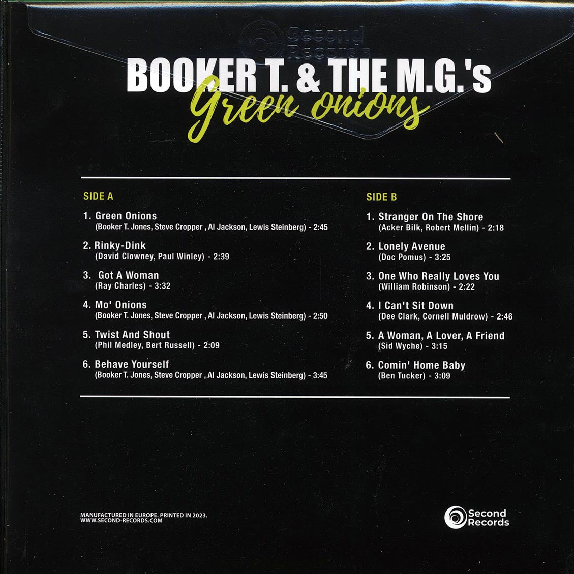 Booker T & The MG's - Green Onions (180g) (green vinyl)