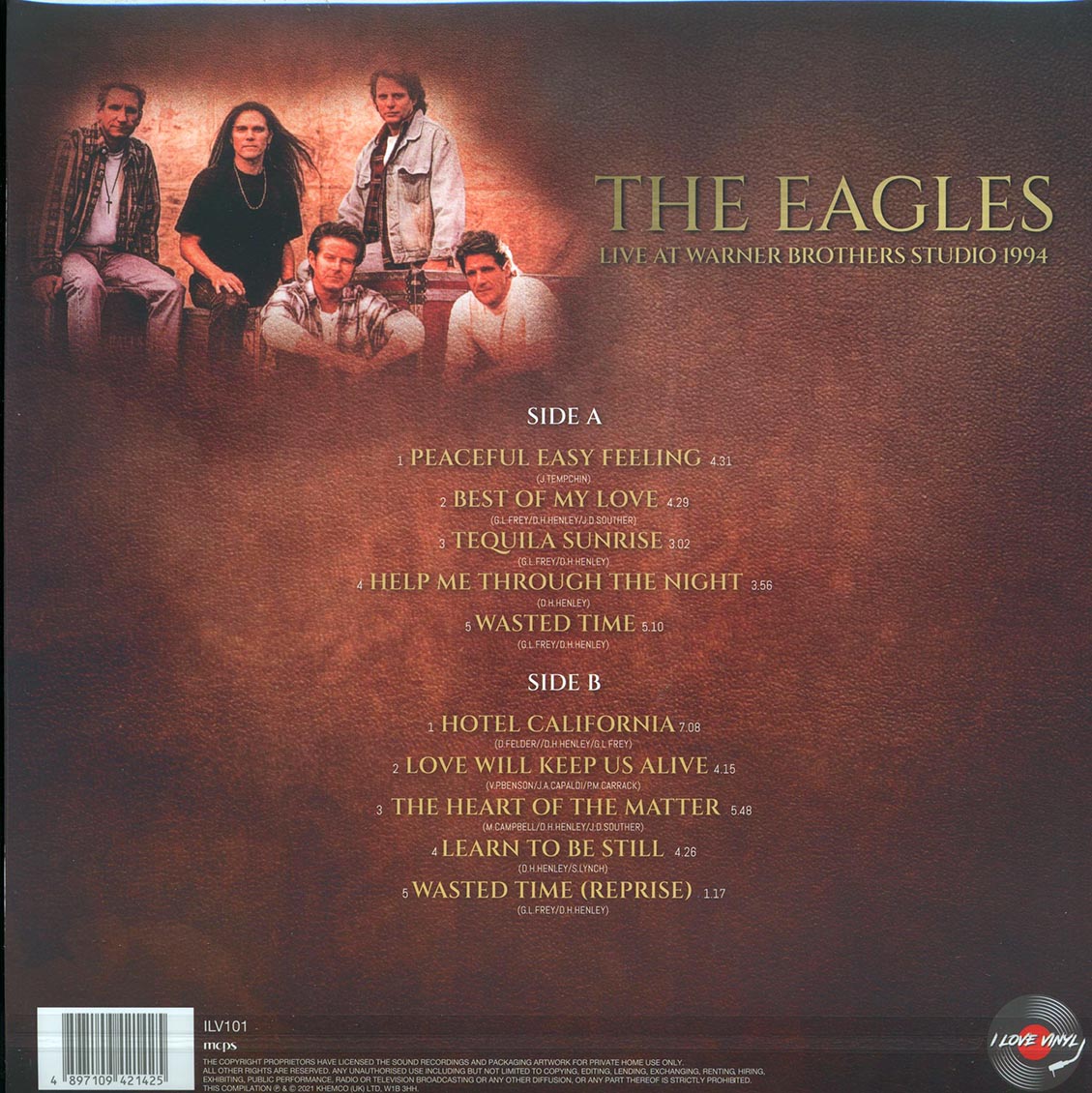 Eagles - Live At Warner Brothers Studio 1994