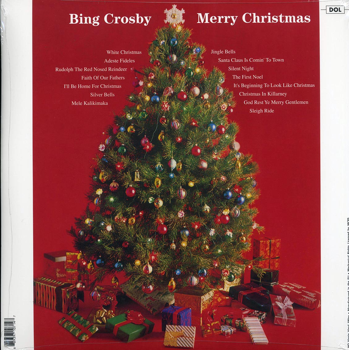 Bing Crosby - Merry Christmas (die-cut jacket) (180g) (gold vinyl)
