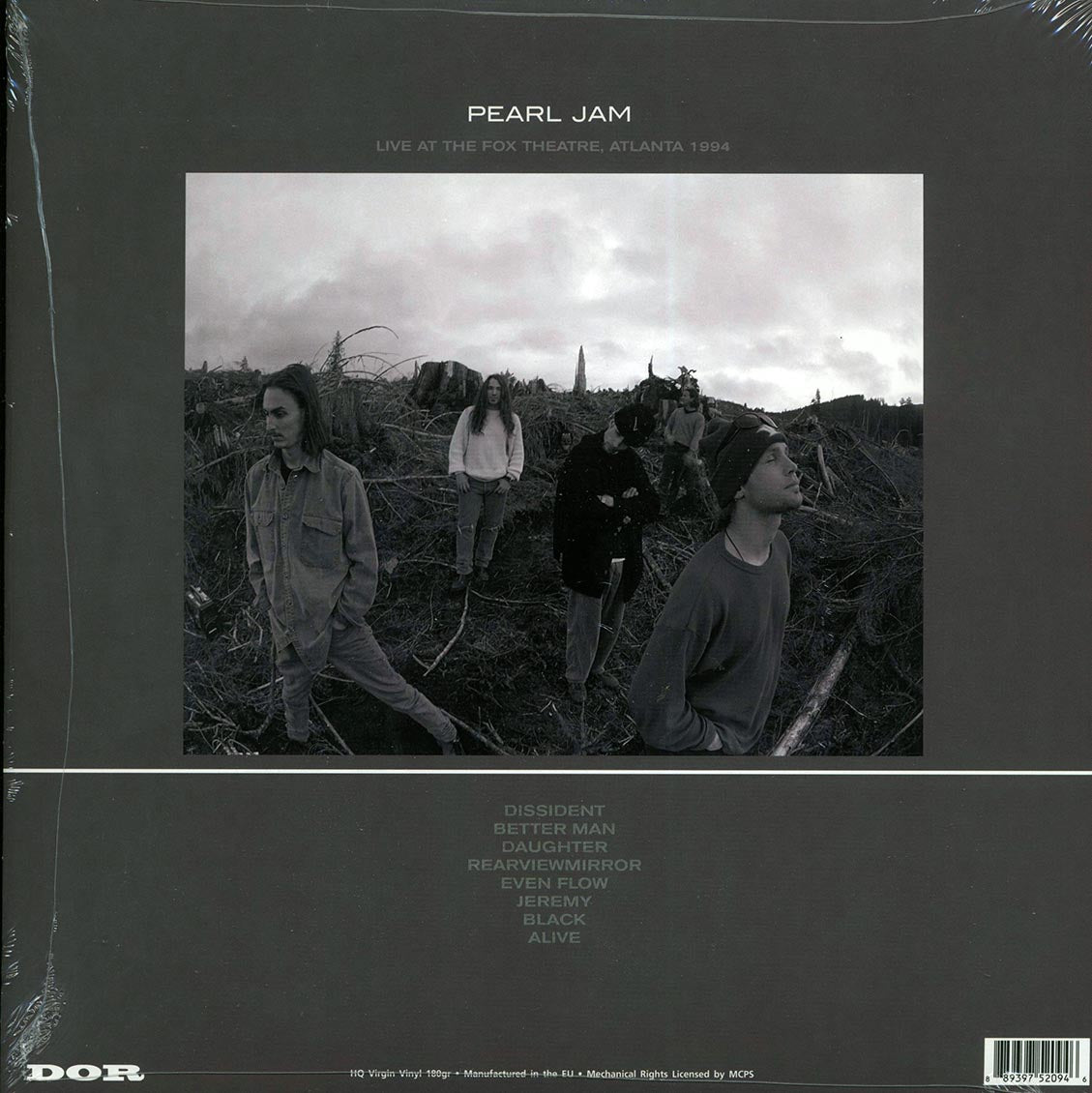 Pearl Jam - Live At The Fox Theater, Atlanta 1994 (180g) (orange vinyl)