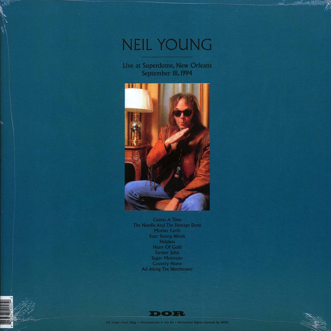 Neil Young - Live At Superdome, New Orleans 1994 (180g) (blue vinyl)
