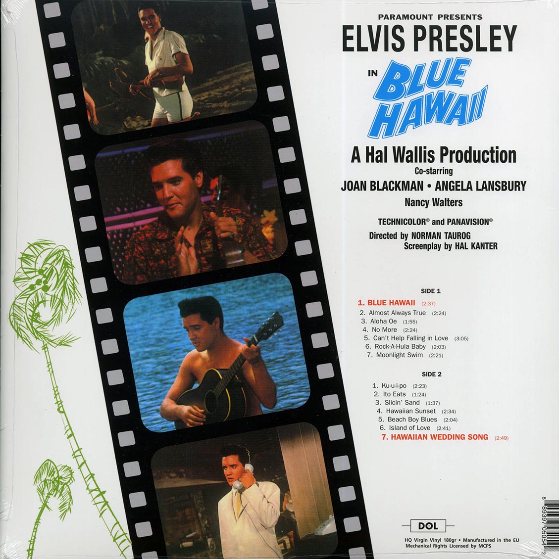 Elvis Presley - Blue Hawaii (turquoise vinyl)