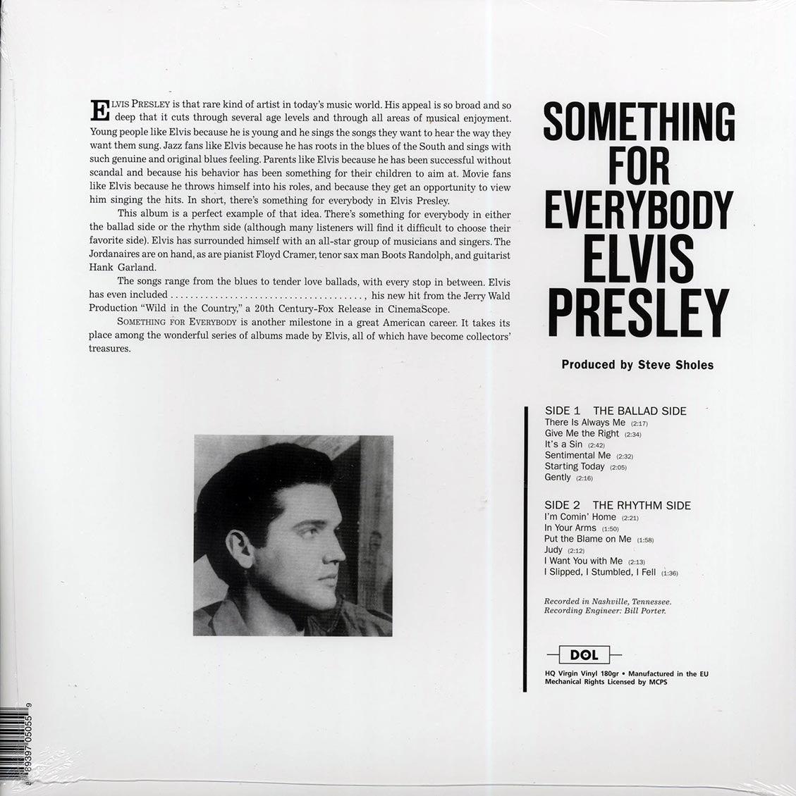 Elvis Presley - Something For Everybody (purple vinyl)