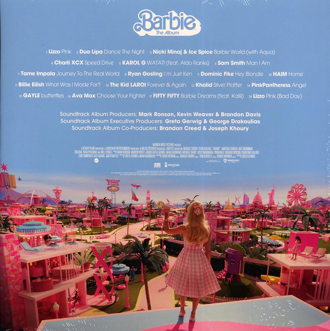 Pink, Khalid, Lizzo, Billie Eilish, Tame Impala, Etc. - Barbie The Album (+3 bonus tracks) (pink vinyl)