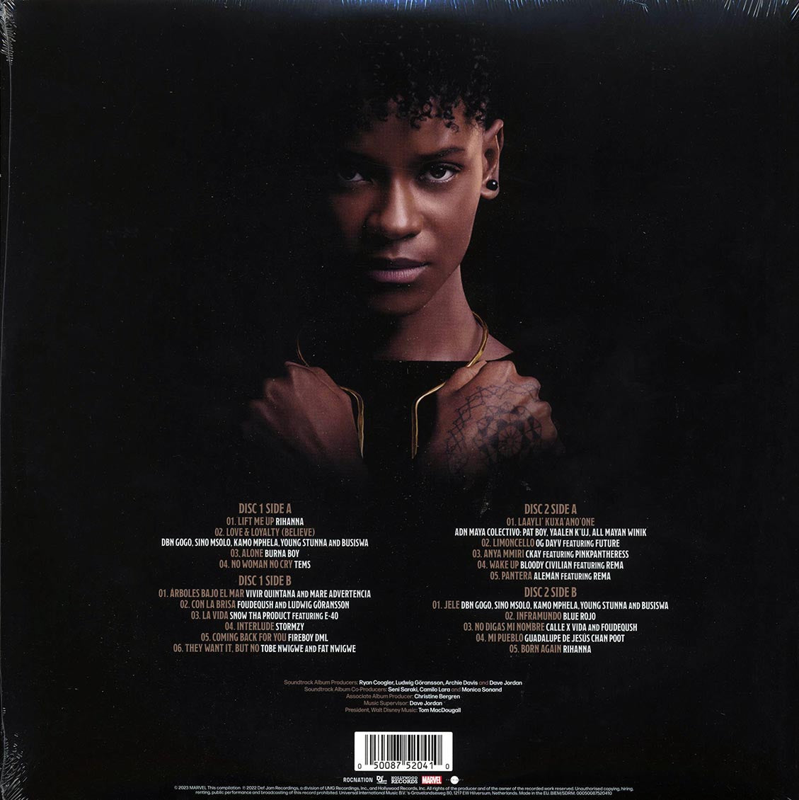 Rihanna, Burna Boy, Tems, Future, Etc. - Music From And Inspired By Black Panther: Wakanda Forever (2xLP)
