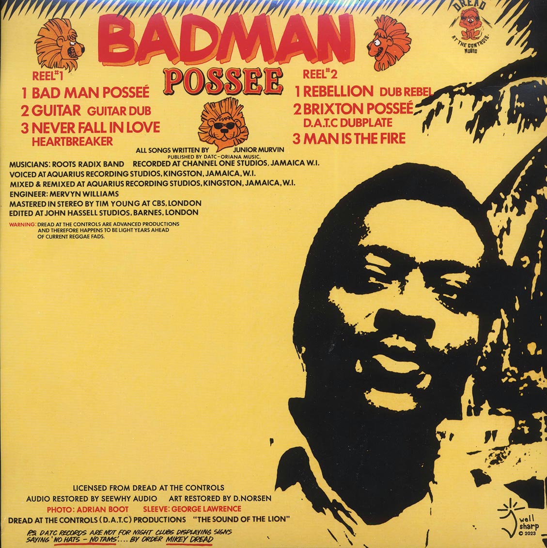 Jr. Murvin - Bad Man Possee (ltd. 500 copies made)