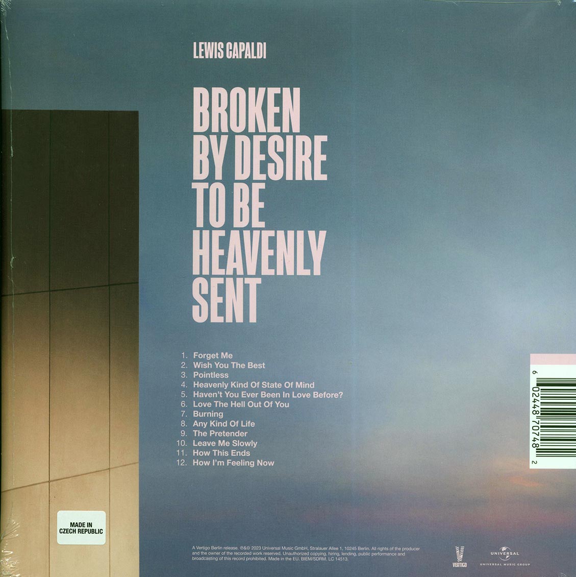 Lewis Capaldi - Broken By Desire To Be Heavenly Sent