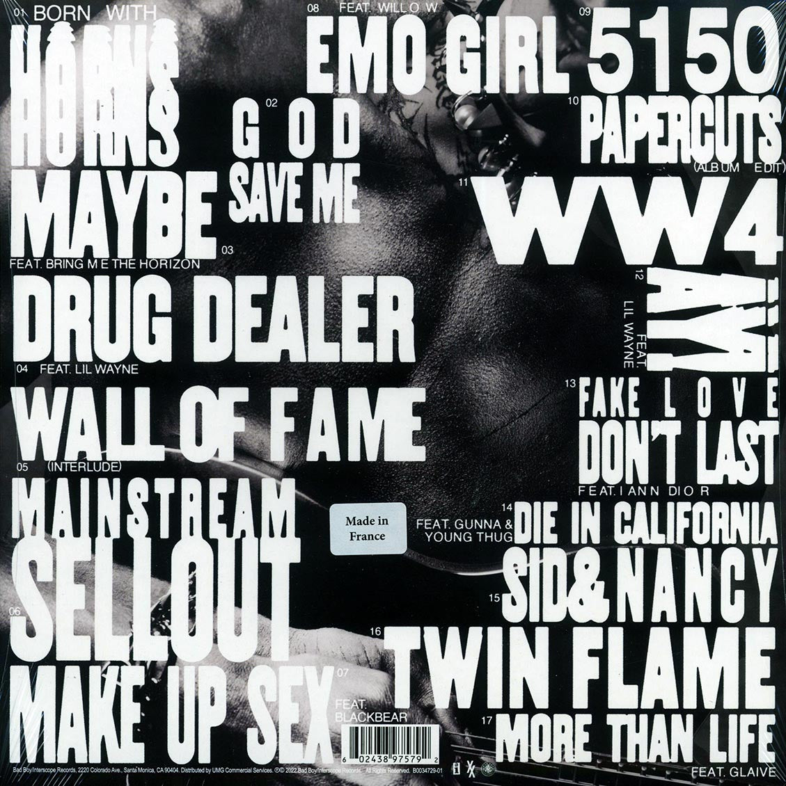 Machine Gun Kelly - Mainstream Sellout (ltd. ed.) (clear vinyl)