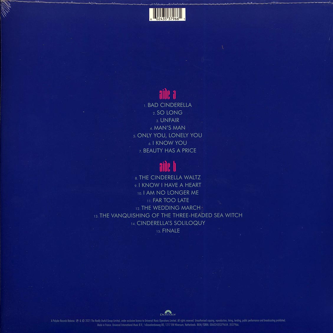 Andrew Lloyd Webber - Highlights From Andrew Lloyd Webber's Cinderella