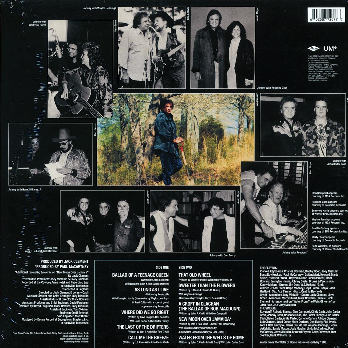 Johnny Cash - Water From The Wells Of Home (180g)