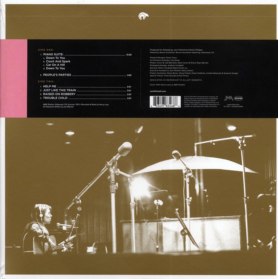 Joni Mitchell - Court And Spark Demos (RSD 2023) (ltd. ed.) (180g)
