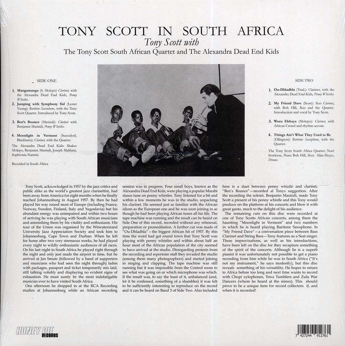 Tony Scott - Tony Scott In South Africa