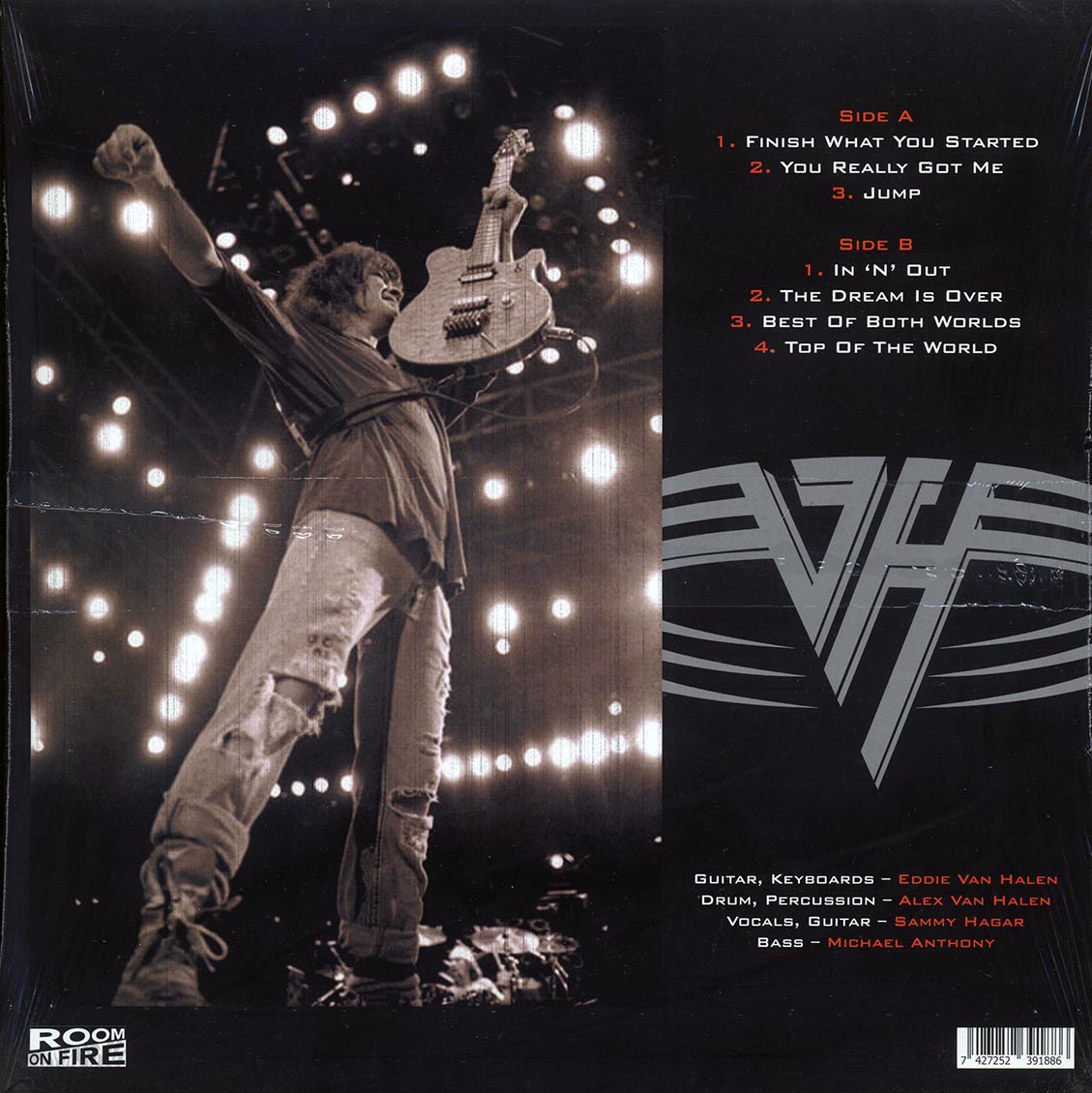 Van Halen - Live At The Selland Arena Volume 2, Fresno, CA, May 14-15 1992 (orange vinyl)