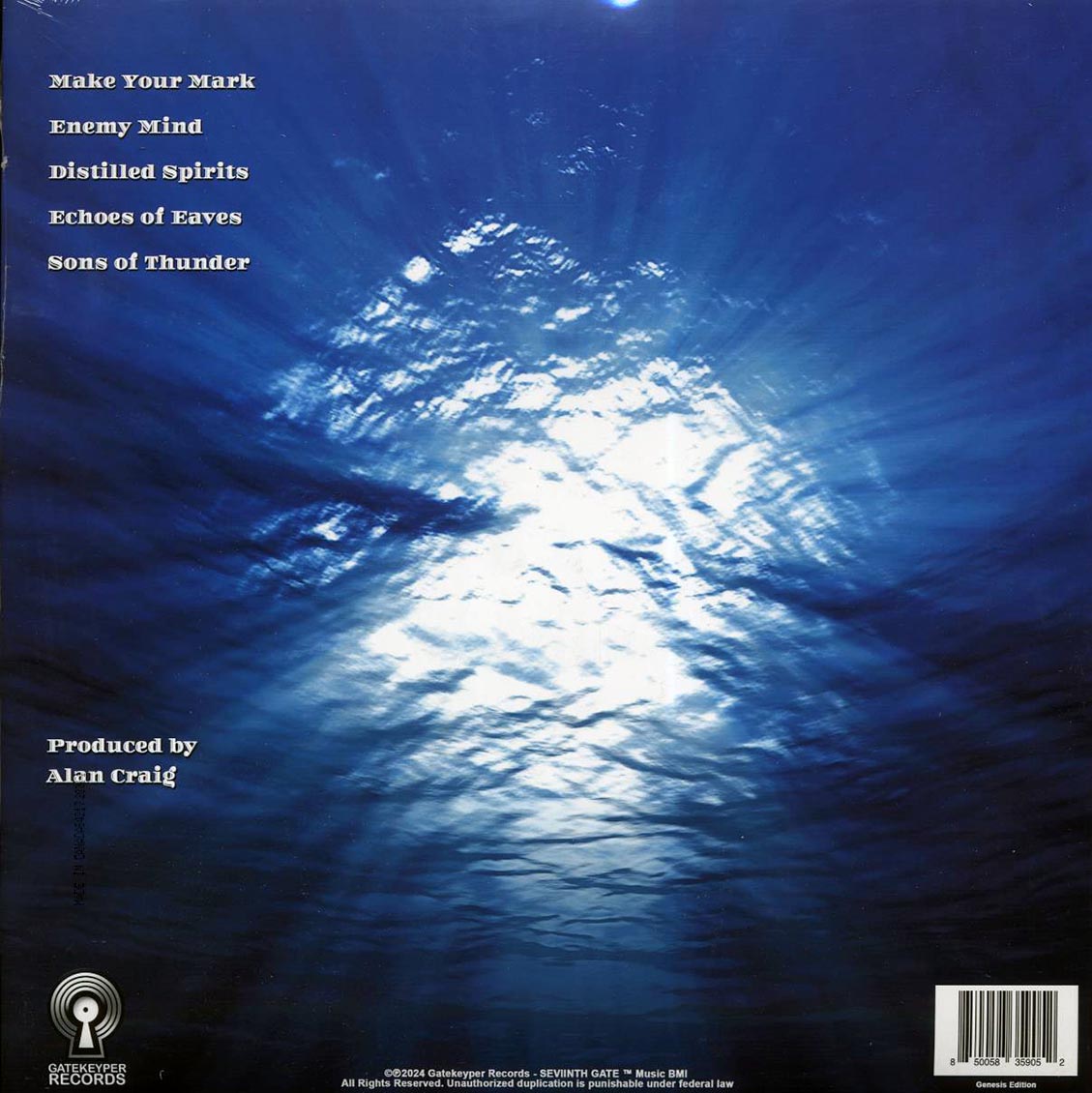Seviinth Gate - Face Of The Deep (ltd. ed.) (blue vinyl)