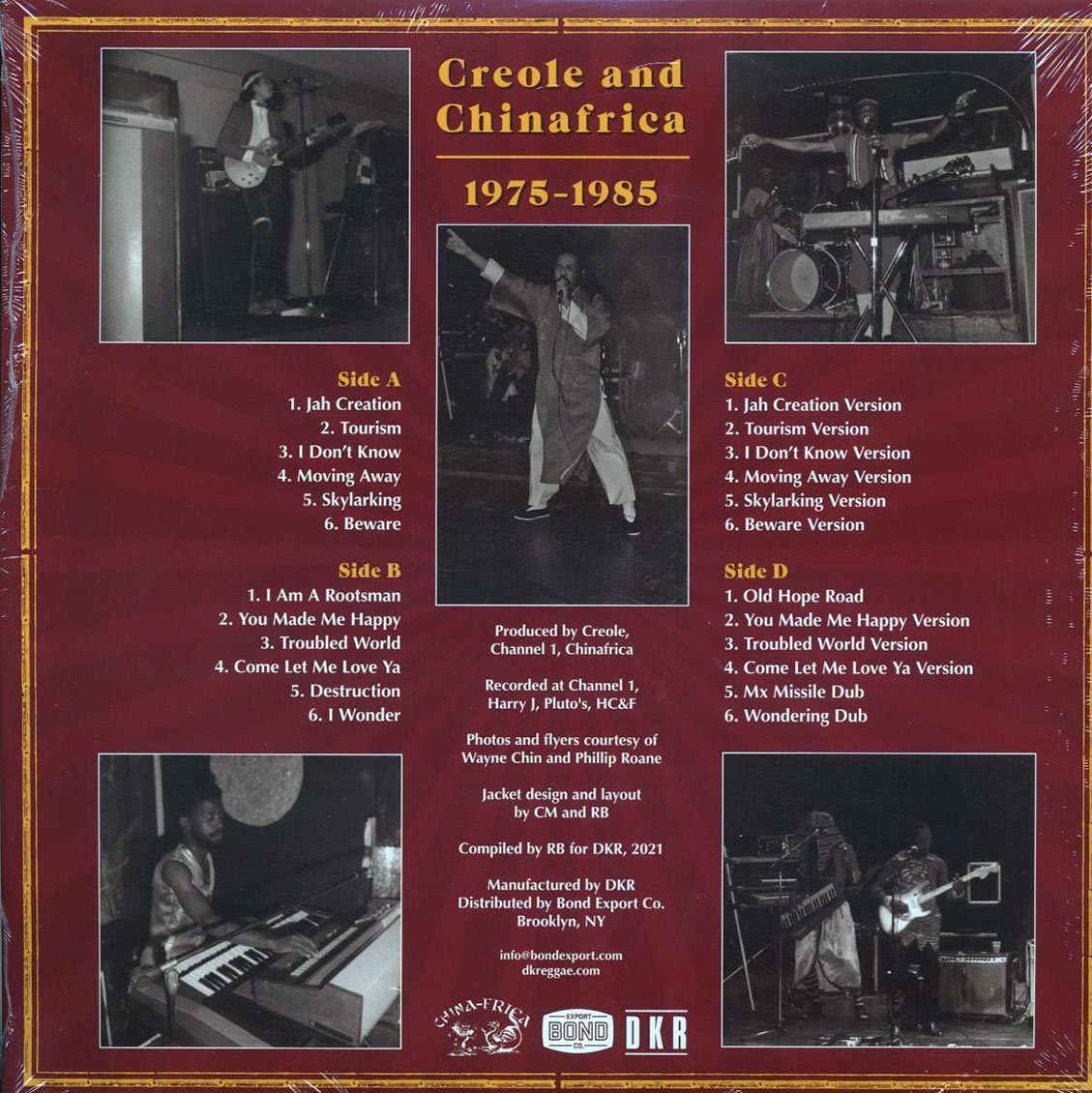Creole, Chinafrica - Journey From Creation 1975-1985 (2xLP)