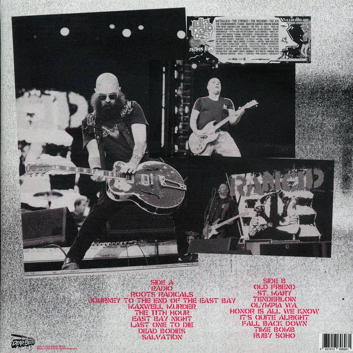 Rancid - El Punk No Ha Muerto: Live At Parque O'Higgens, Santiago, April 1st 2011