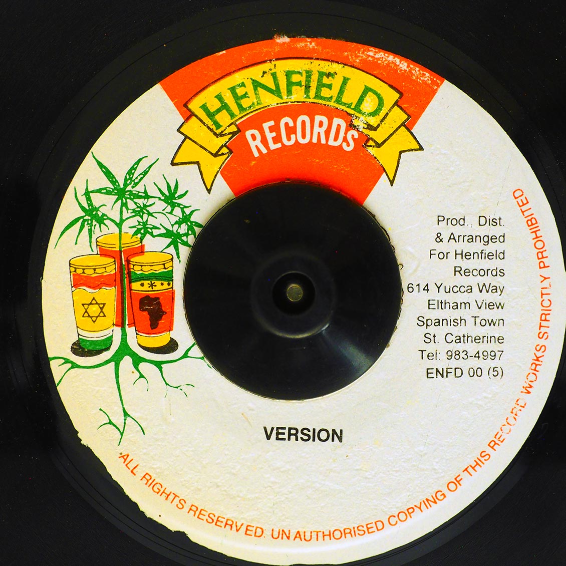 Granty Roots - Portmore Big Up  /  Version (rhythm: "Capleton - Nuh Pardon")