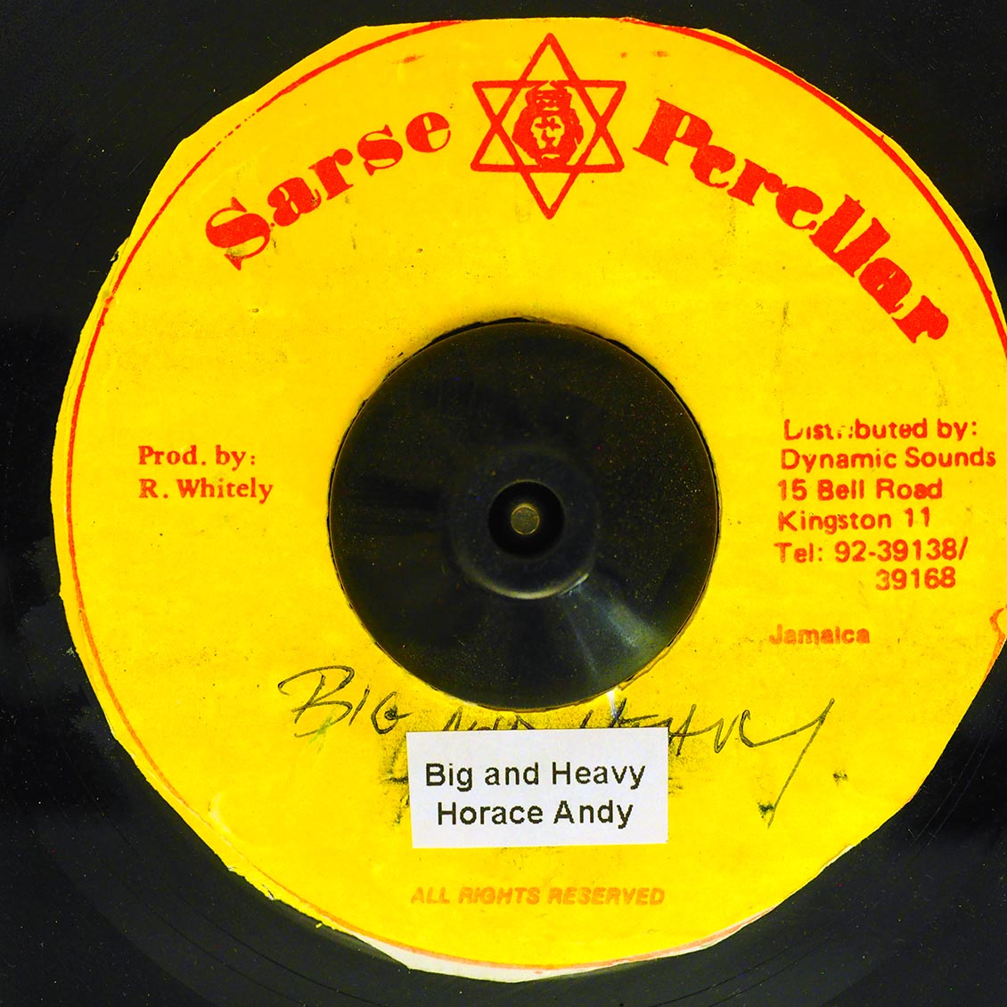 Horace Andy - Big And Heavy  /  Version