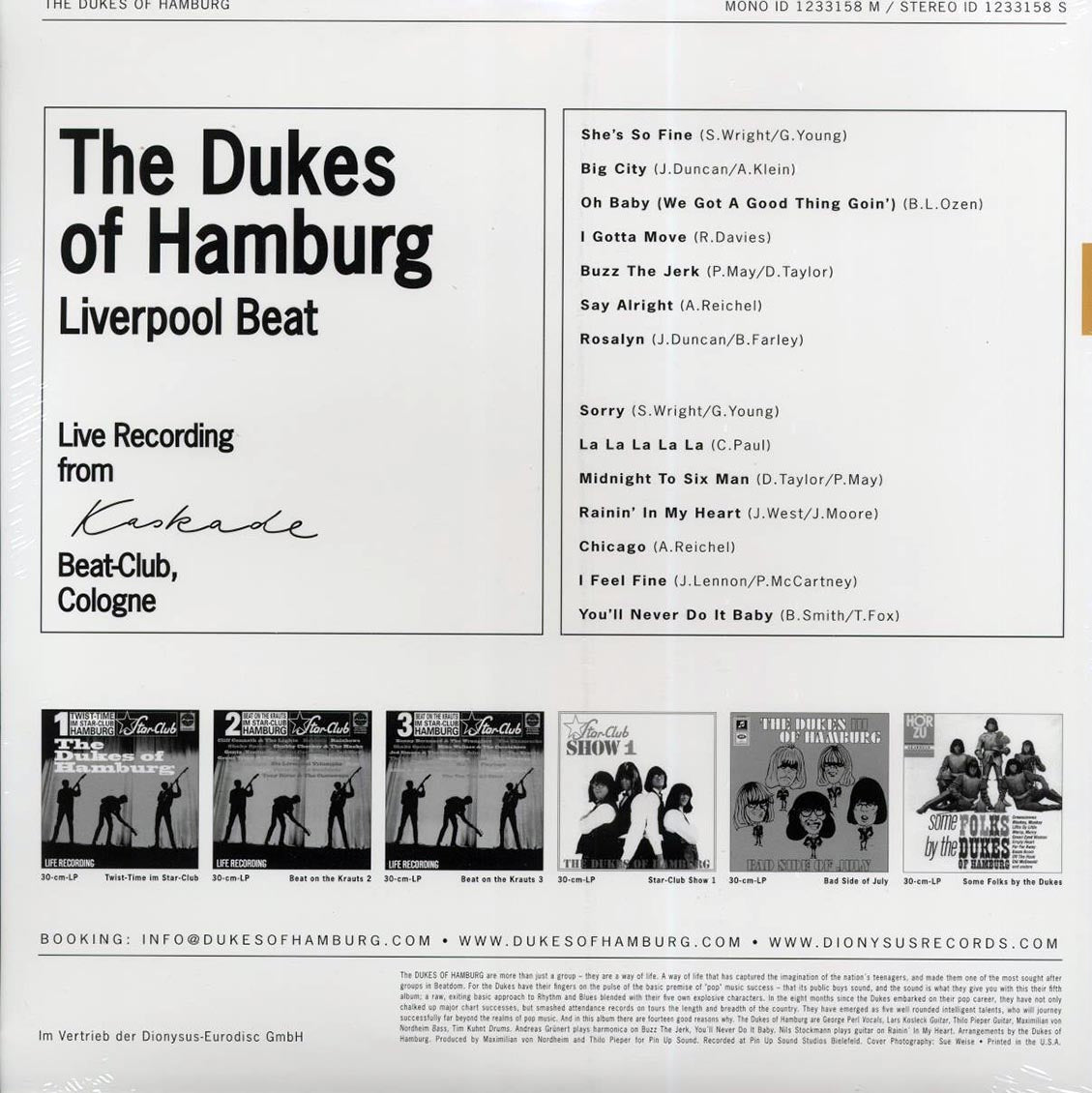 The Dukes Of Hamburg - Liverpool Beat