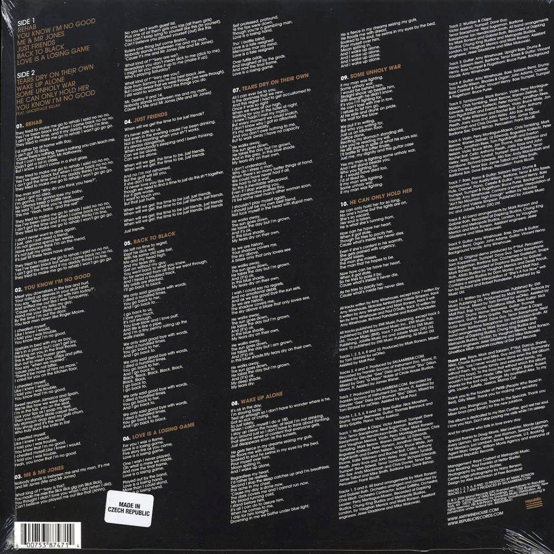 Amy Winehouse - Back To Black (ltd. ed.) (pink vinyl)