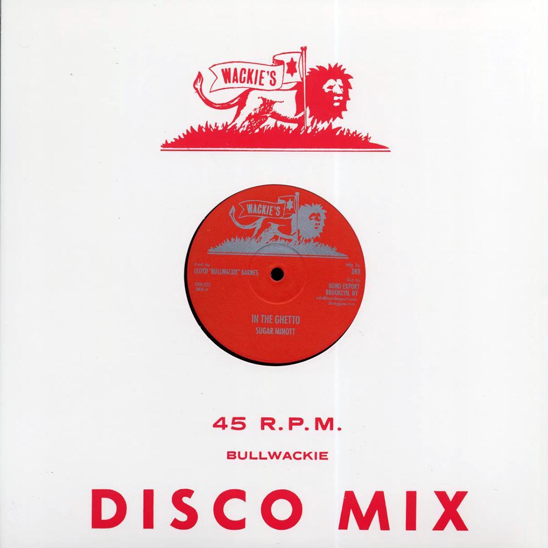 Sugar Minott - In The Ghetto  /  Calabash & Fourth Generation Band - Zion Land