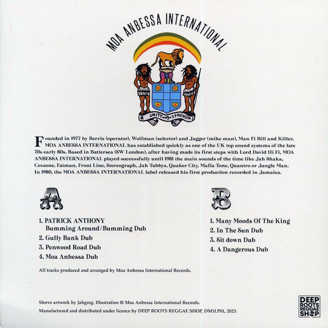 Moa Anbessa International - Moa Anbessa International In Dub