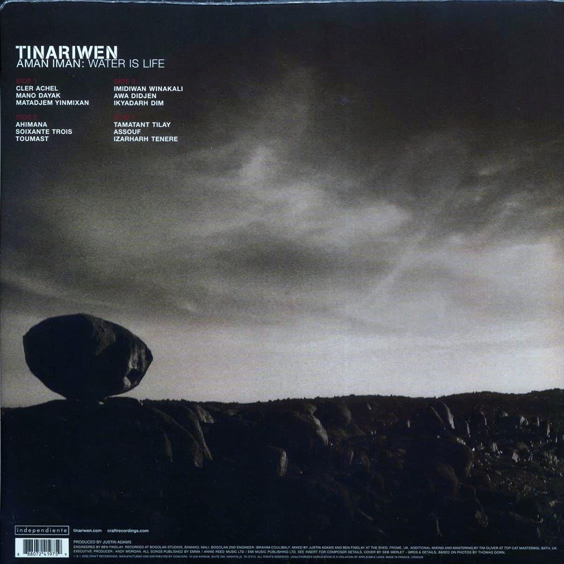 Tinariwen - Aman Iman: Water Is Life (2xLP) (180g)